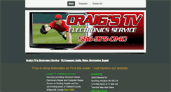 Desktop Screenshot of craigstvservice.com